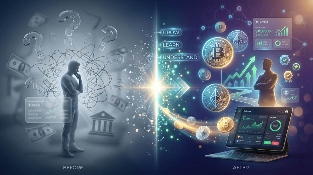 Demystifying Cryptocurrency From b‌e‌ginner to Clarity