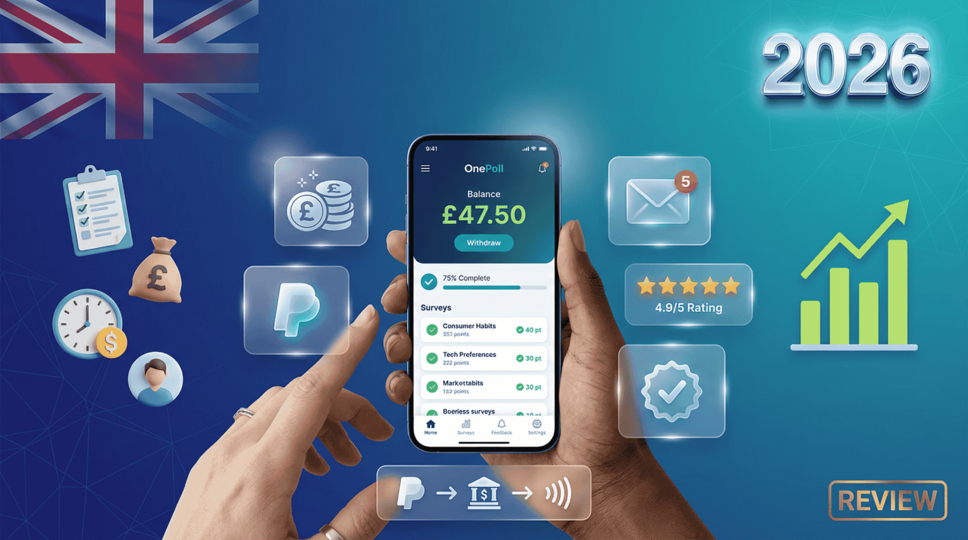 OnePoll Survey UK 2026: Complete Earnings Ecosystem