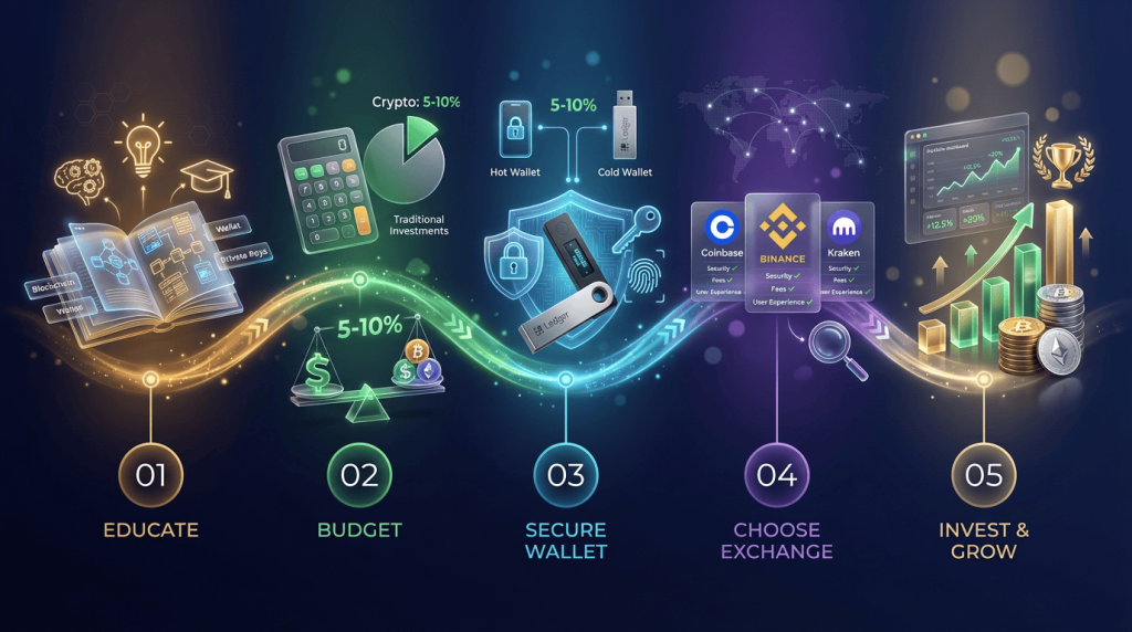The 5-Step Cryptocurrency Investment Pathway