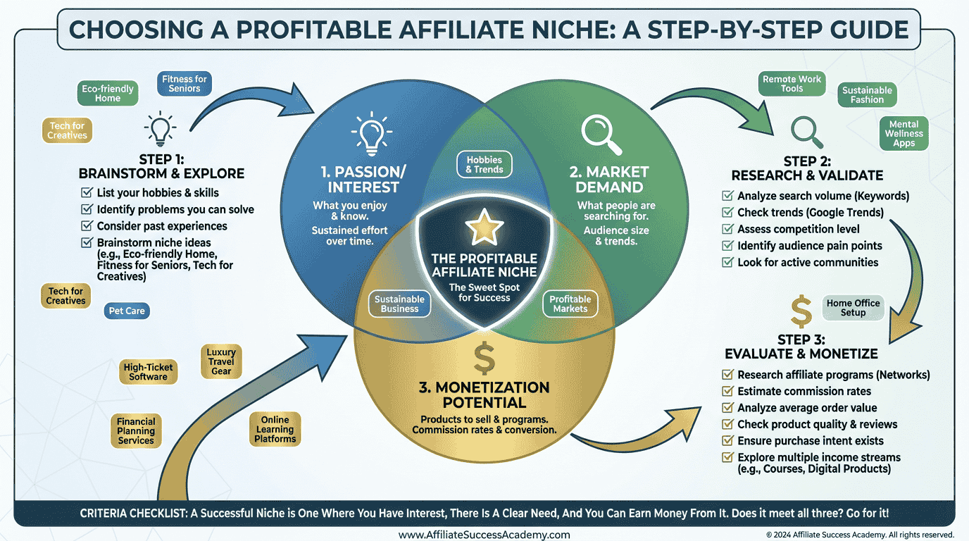 choosing a profitable affiliate niche