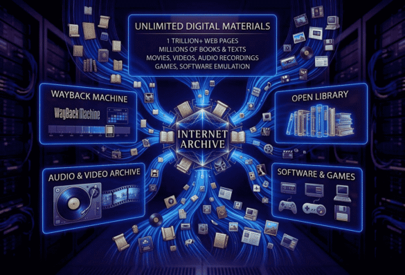 Internet Archive - An Unlimited Digital Depot